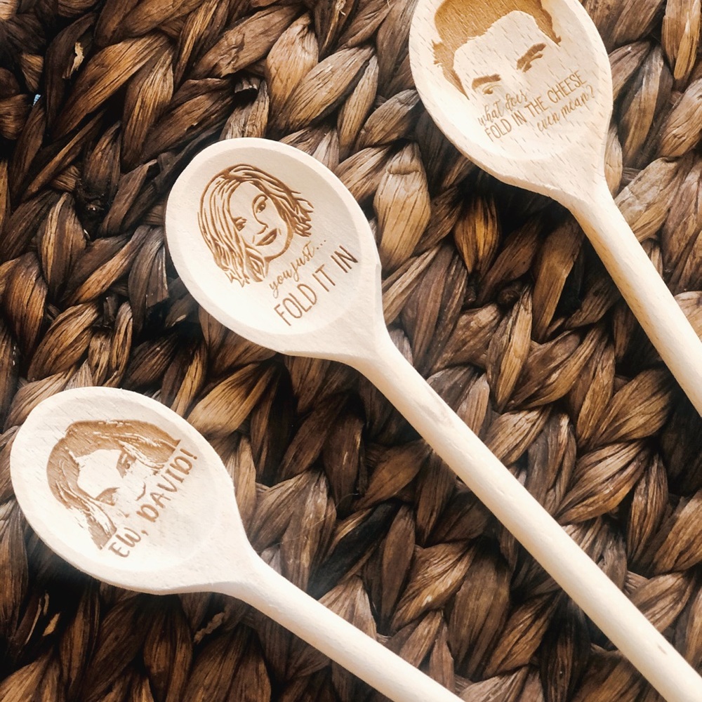 Set of 3 Schitt’s Creek Spoons